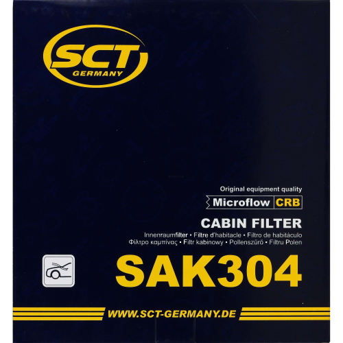 SAK 304 -  Carbon(Black) Cabin Filter